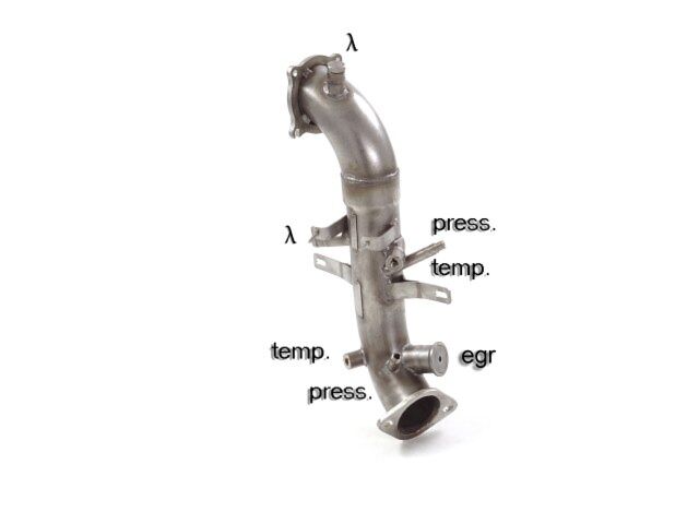 Ragazzon Stainless steel cat replacement pipe ALFA ROMEO 2.0 Turbo Q4 Veloce (206kW) 2016>> (55.0630.00)