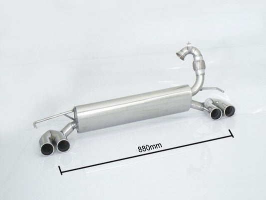 Ragazzon Rear Silencer SMART Fortwo (typ453) 2014 on (58.0720.25)