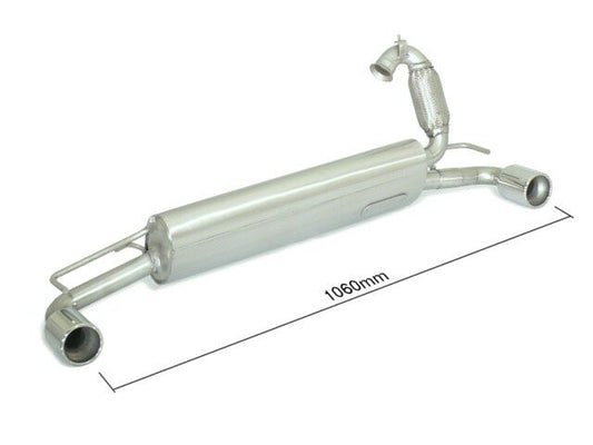 Ragazzon Rear Silencer SMART Forfour 2014>> 0.9 (66kW) 2014>> (58.0735.05)