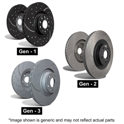 Abarth Grande Punto / Punto Evo EBC Front Brake Discs