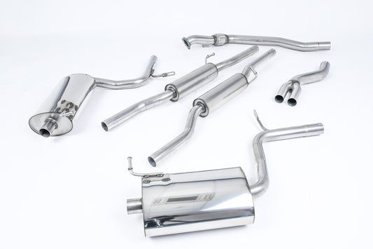 Milltek Exhaust  Audi A4 1.8T B6 QUATTRO SALOON  AVANT 190BHP (6 SPEED) Cat-back Exhaust SSXAU034