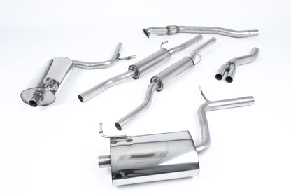 Milltek Exhaust  Audi A4 2.0 TFSI B7 QUATTRO AND DTM Cat-back Exhaust SSXAU049