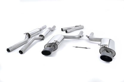 Milltek Exhaust  Audi RS4 B7 4.2 V8 SALOON AVANT AND CABRIOLET Cat-back Exhaust SSXAU060BLK