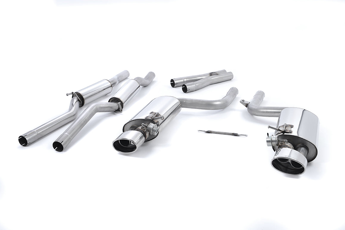 Milltek Exhaust  Audi RS4 B7 4.2 V8 SALOON AVANT AND CABRIOLET Cat-back Exhaust SSXAU061