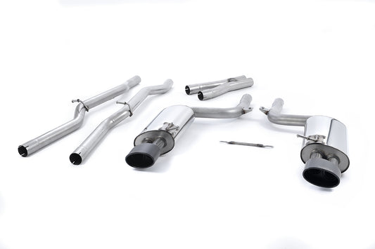 Milltek Exhaust  Audi RS4 B7 4.2 V8 SALOON AVANT AND CABRIOLET Cat-back Exhaust SSXAU062BLK