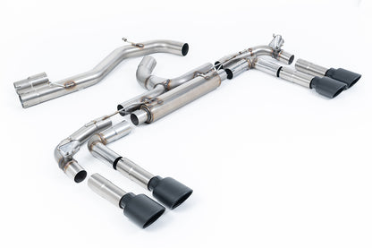 Milltek Exhaust  Audi S3 2.0TFSI Quattro Saloon 310PS 8Y (OPF/GPF Models Only) Particulate Filter-back RACE Exhaust SSXAU1018