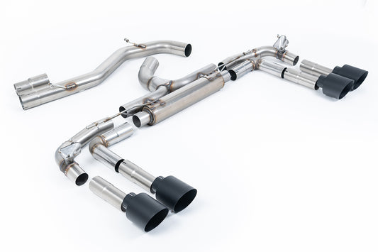 Milltek Exhaust  Audi S3 2.0TFSI Quattro Saloon 310PS 8Y (OPF/GPF Models Only) Particulate Filter-back RACE Exhaust SSXAU1020