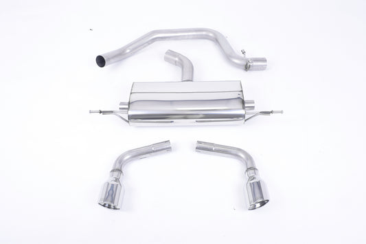 Milltek Exhaust  Audi TT MK2 2.0 TFSI 2WD Cat-back Exhaust SSXAU143