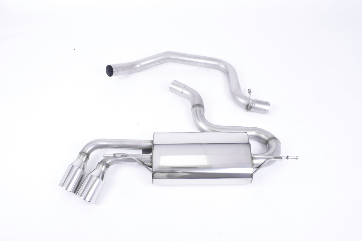 Milltek Exhaust  Audi TT MK2 2.0 TFSI 2WD Cat-back Exhaust SSXAU145