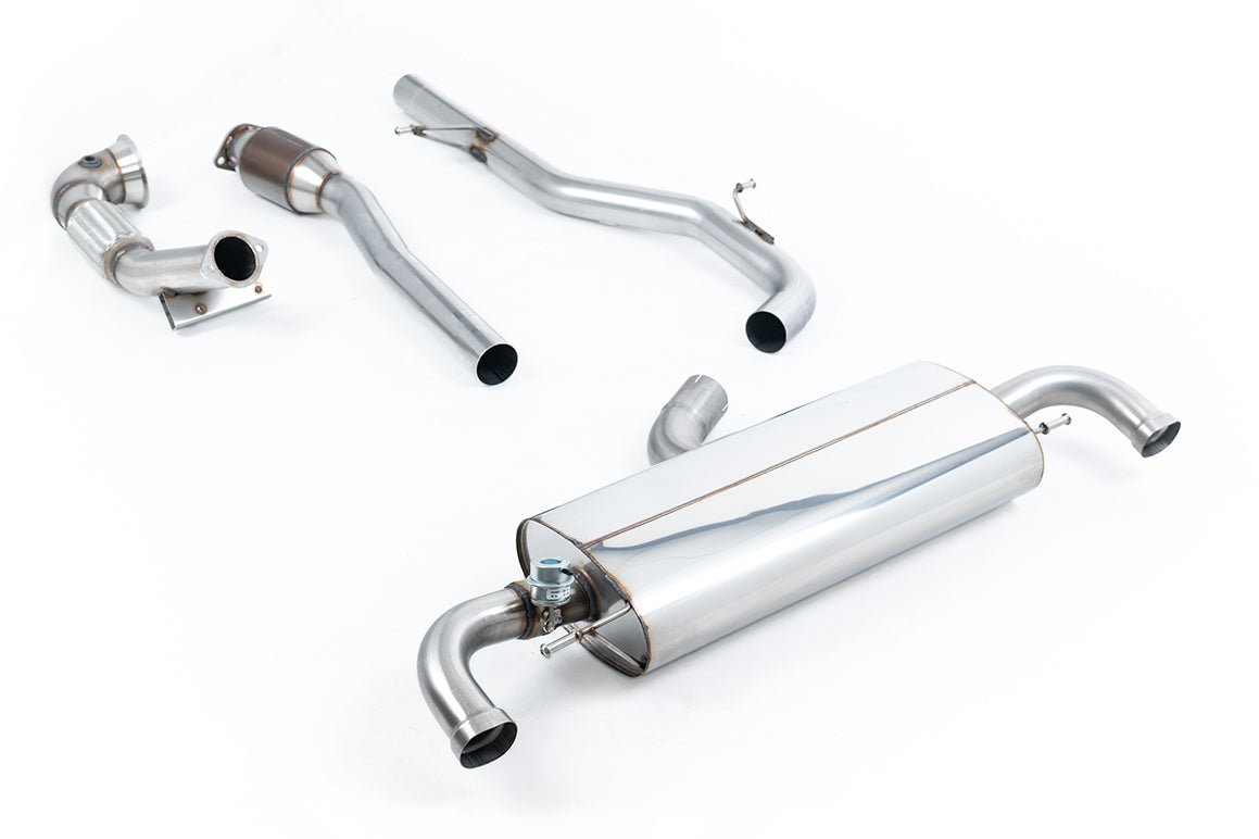 Milltek Exhaust  Audi TT MK2 TT RS ROADSTER 2.5-LITRE TFSI QUATTRO Turbo-back Exhaust including Hi-Flow Sports Cat SSXAU250