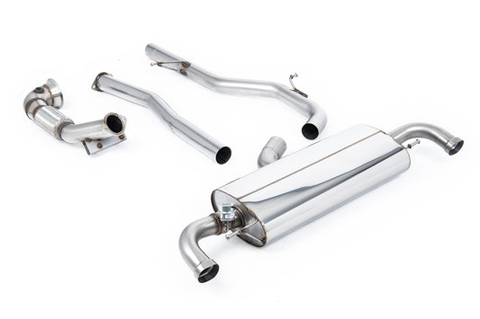 Milltek Exhaust  Audi TT MK2 TT RS ROADSTER 2.5-LITRE TFSI QUATTRO Turbo-back Exhaust excluding Hi-Flow Sports Cat SSXAU255