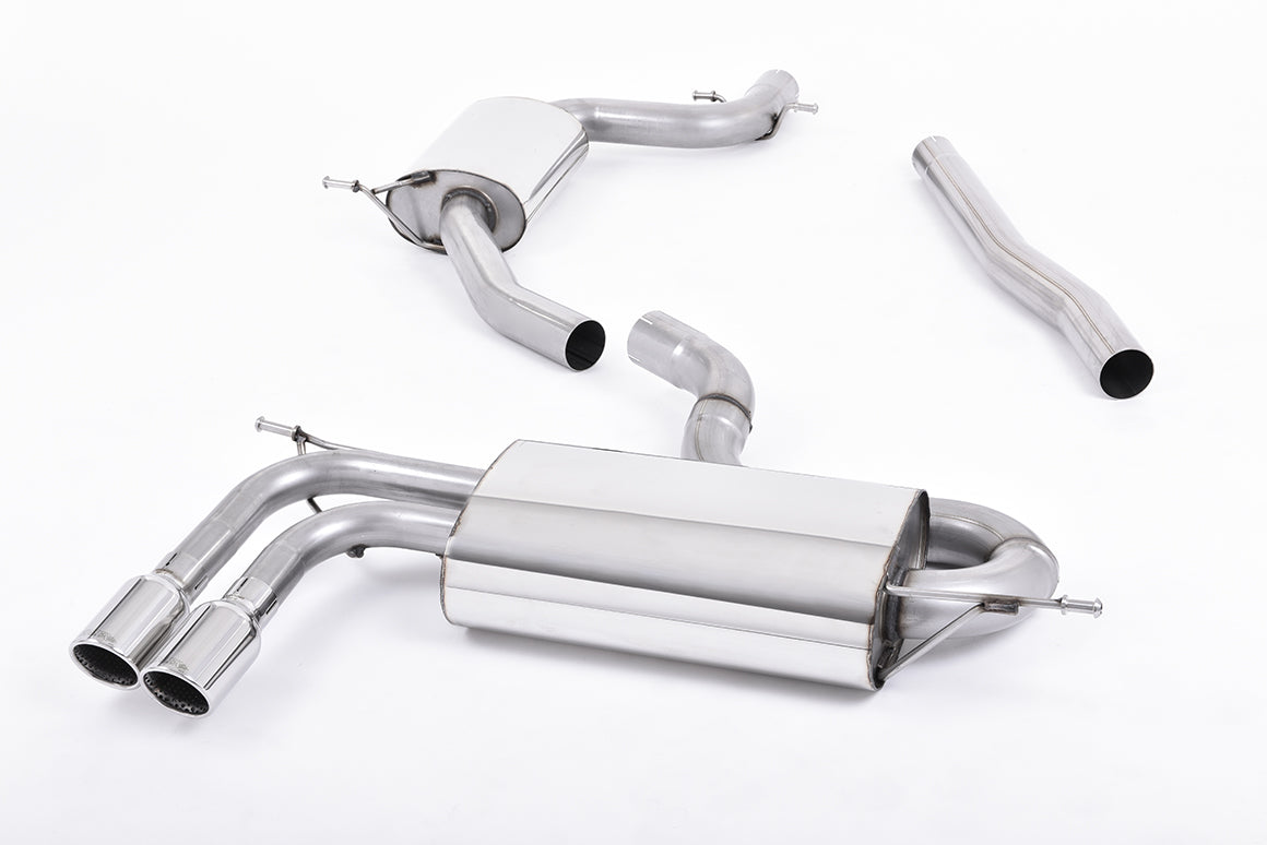 Milltek Exhaust  Audi A3 1.8 TSI 2WD Cat-back Exhaust SSXAU259