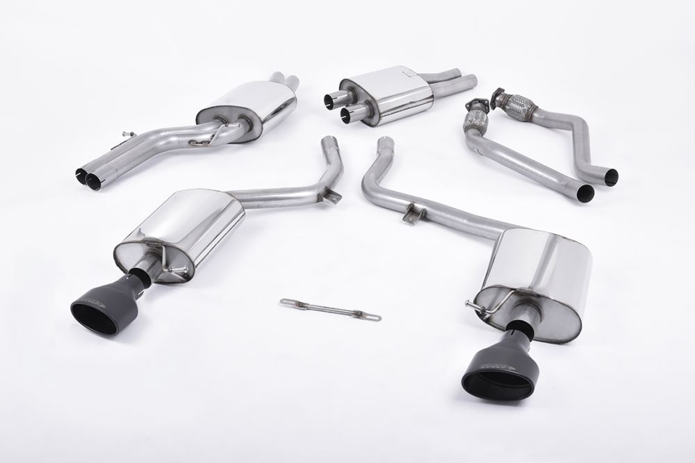 Milltek Exhaust Audi S5 COUPE AND CABRIOLET 3.0TFSI QUATTRO S TRONIC B8 Cat-back Exhaust SSXAU356