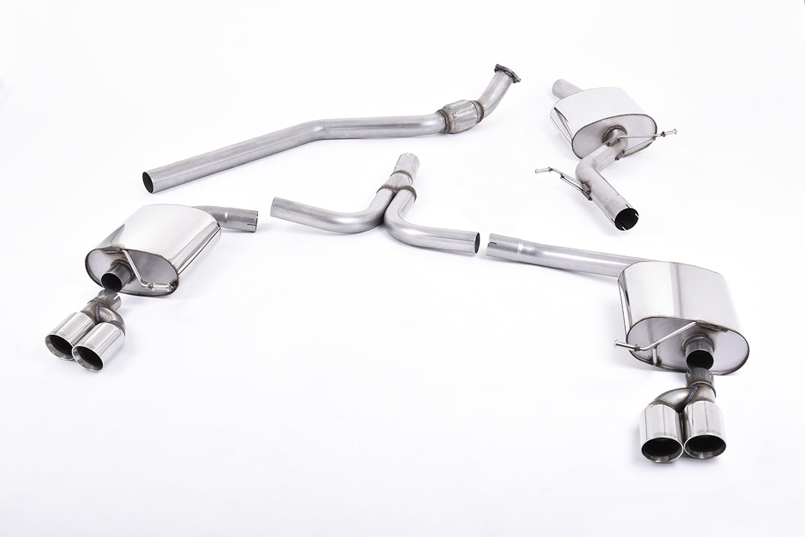 Milltek Exhaust  Audi A5 SPORTBACK 2.0 TFSI 2WD AND QUATTRO MULTITRONIC / S TRONIC Cat-back Exhaust SSXAU303