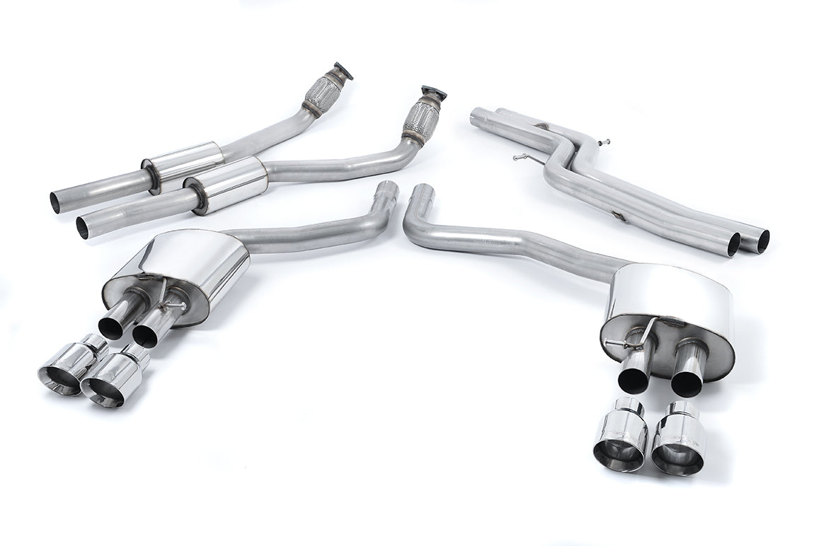 Milltek Exhaust  Audi S7 SPORTBACK 4.0 TFSI QUATTRO S TRONIC Cat-back Exhaust SSXAU331