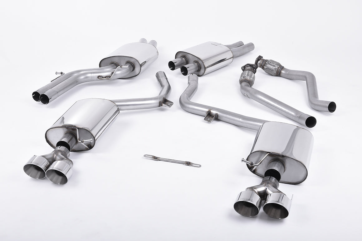 Milltek Exhaust  Audi S4 3.0 SUPERCHARGED V6 B8.5 Cat-back Exhaust SSXAU366