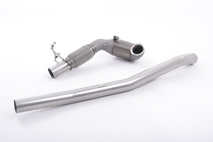 Milltek Exhaust  Audi S3 2.0 TFSI QUATTRO SPORTBACK 8V Large Bore Downpipe and Hi-Flow Sports Cat SSXAU381