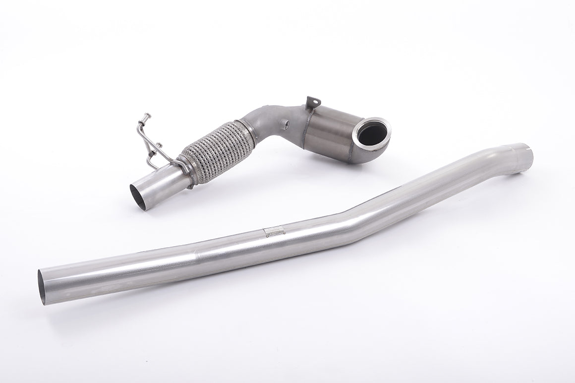 Milltek Exhaust  Volkswagen GOLF MK7 R 2.0 TSI 300PS Large Bore Downpipe and Hi-Flow Sports Cat SSXAU381