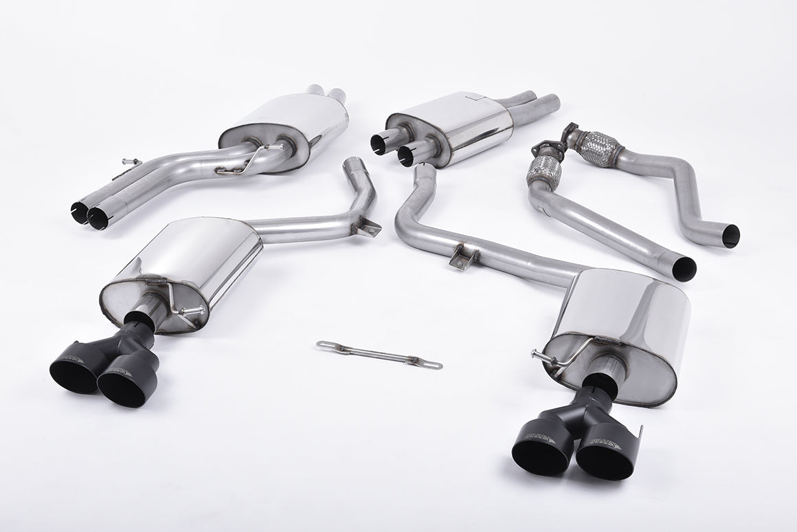 Milltek Exhaust  Audi S5 COUPE AND CABRIOLET 3.0 TFSI B8.5 Cat-back Exhaust SSXAU412