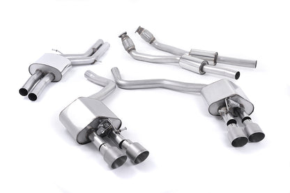 Milltek Exhaust  Audi S6 4.0 TFSI C7 QUATTRO Cat-back Exhaust SSXAU446