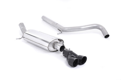 Milltek Exhaust Audi A1 S LINE 1.4 TFSI 122PS 2010 on Cat back Exhaust System Non Resonated SSXAU457