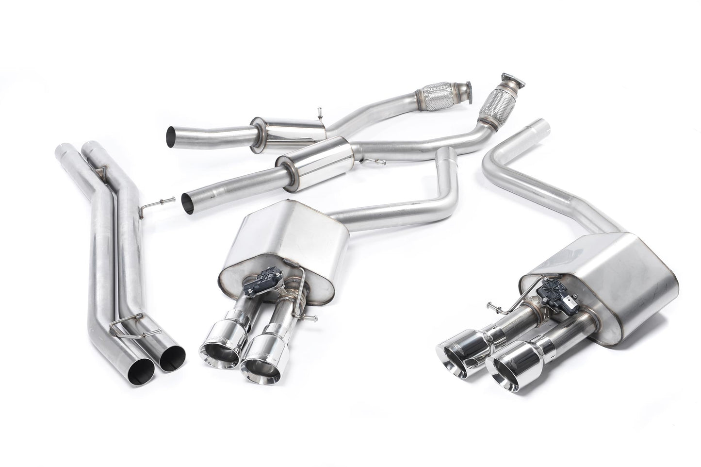 Milltek Exhaust  Audi S8 D4 4.0 TFSI QUATTRO TIPTRONIC Cat-back Exhaust SSXAU465