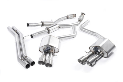 Milltek Exhaust  Audi S8 D4 4.0 TFSI QUATTRO TIPTRONIC Cat-back Exhaust SSXAU466