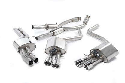 Milltek Exhaust  Audi S8 D4 4.0 TFSI QUATTRO TIPTRONIC Cat-back Exhaust SSXAU468