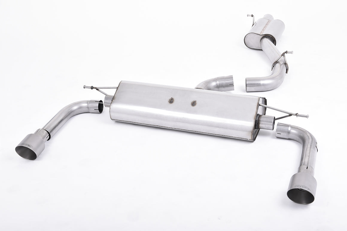 Milltek Exhaust  Audi A3 2.0 TFSI QUATTRO SEDAN 8V (US-ONLY) Cat-back Exhaust SSXAU486