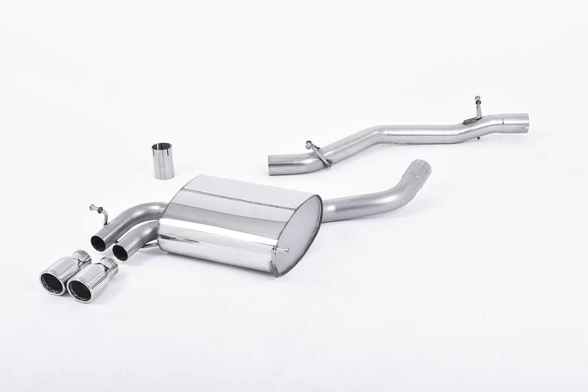 Milltek Exhaust  Audi A3 3.2 V6 QUATTRO 3 DOOR & 5 DOOR SPORTBACK Cat-back Exhaust SSXAU504