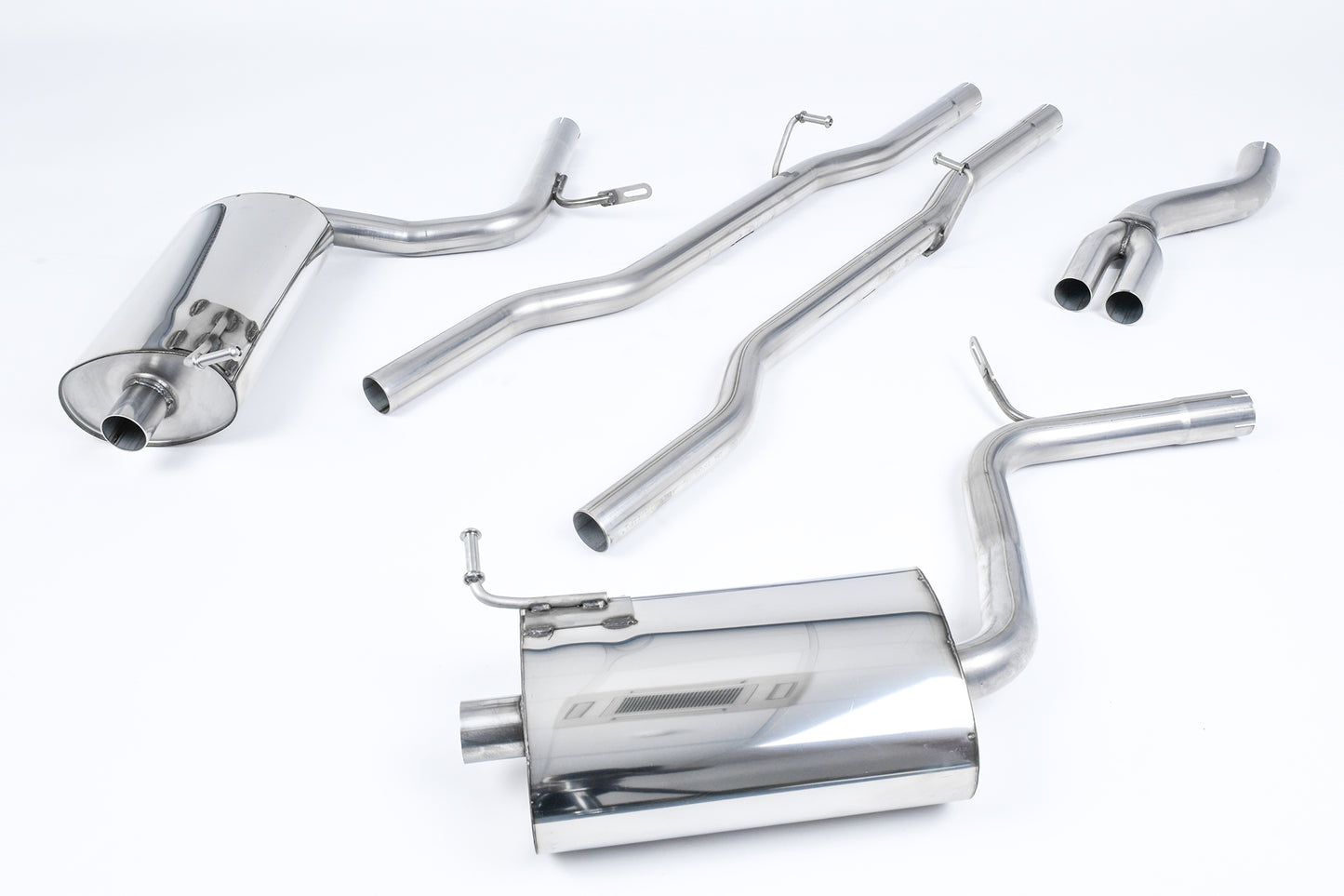 Milltek Exhaust  Audi A4 2.0 TFSI B7 QUATTRO AND DTM Cat-back Exhaust SSXAU516