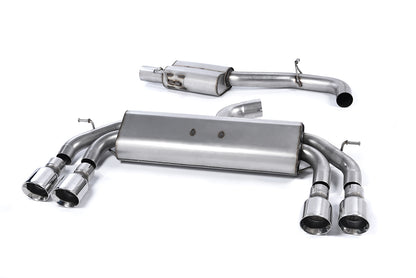 Milltek Exhaust  Audi S3 2.0 TFSI QUATTRO 3-DOOR 8V Cat-back Exhaust SSXAU528