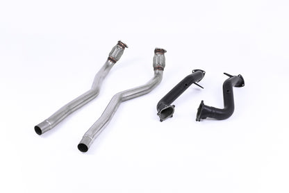 Milltek Exhaust  Audi S6 C7 4.0 TFSI Quattro 2012-2018 Large-bore Downpipes and Cat Bypass Pipes SSXAU555