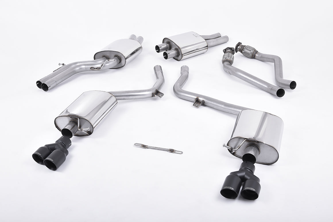 Milltek Exhaust  Audi S4 3.0 SUPERCHARGED V6 B8 Cat-back Exhaust SSXAU556