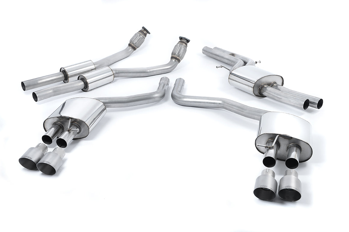 Milltek Exhaust  Audi S6 4.0 TFSI C7 QUATTRO Cat-back Exhaust SSXAU561