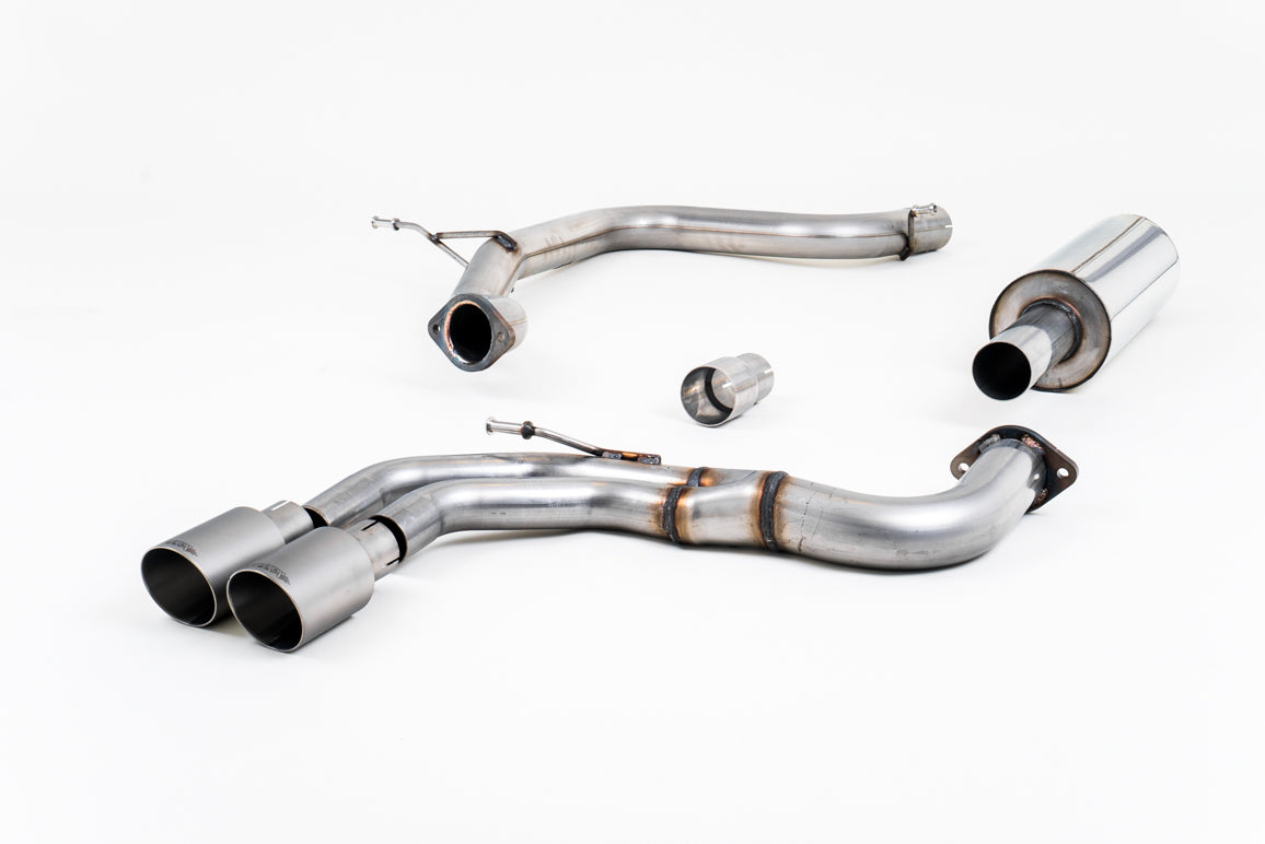 Milltek Exhaust  Audi A3 2.0 TDI 184PS MQB 2WD (3 Door & Sportback Models) Cat-back Exhaust SSXAU568