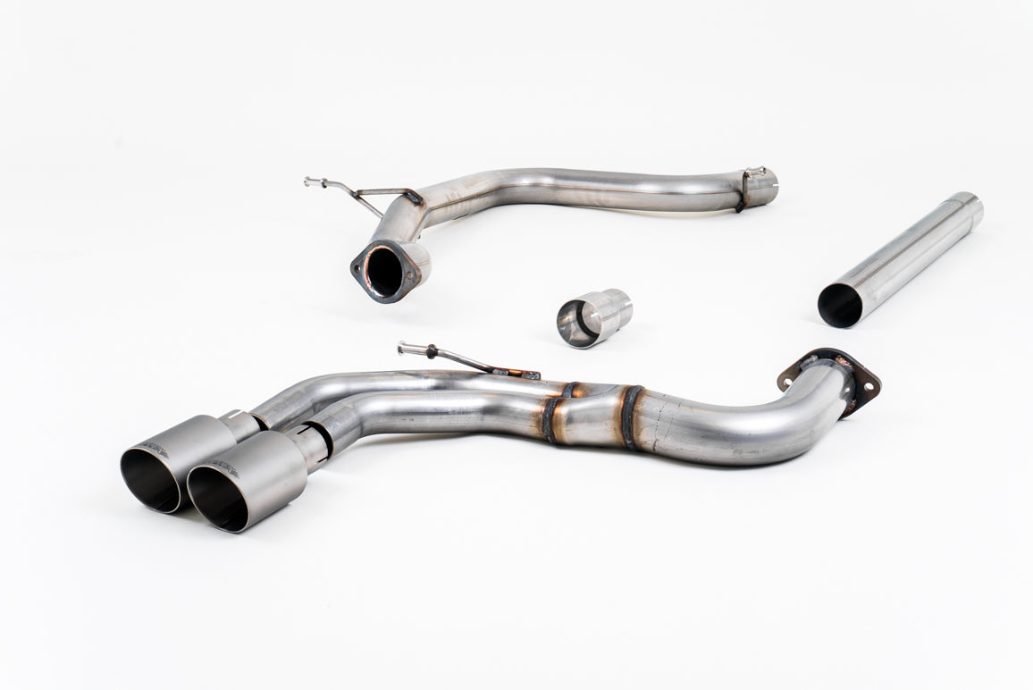 Milltek Exhaust  Audi A3 2.0 TDI 184PS MQB 2WD (3 Door & Sportback Models) Cat-back Exhaust SSXAU569