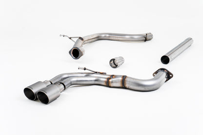 Milltek Exhaust  Audi A3 2.0 TDI 184PS MQB 2WD (3 Door & Sportback Models) Cat-back Exhaust SSXAU569