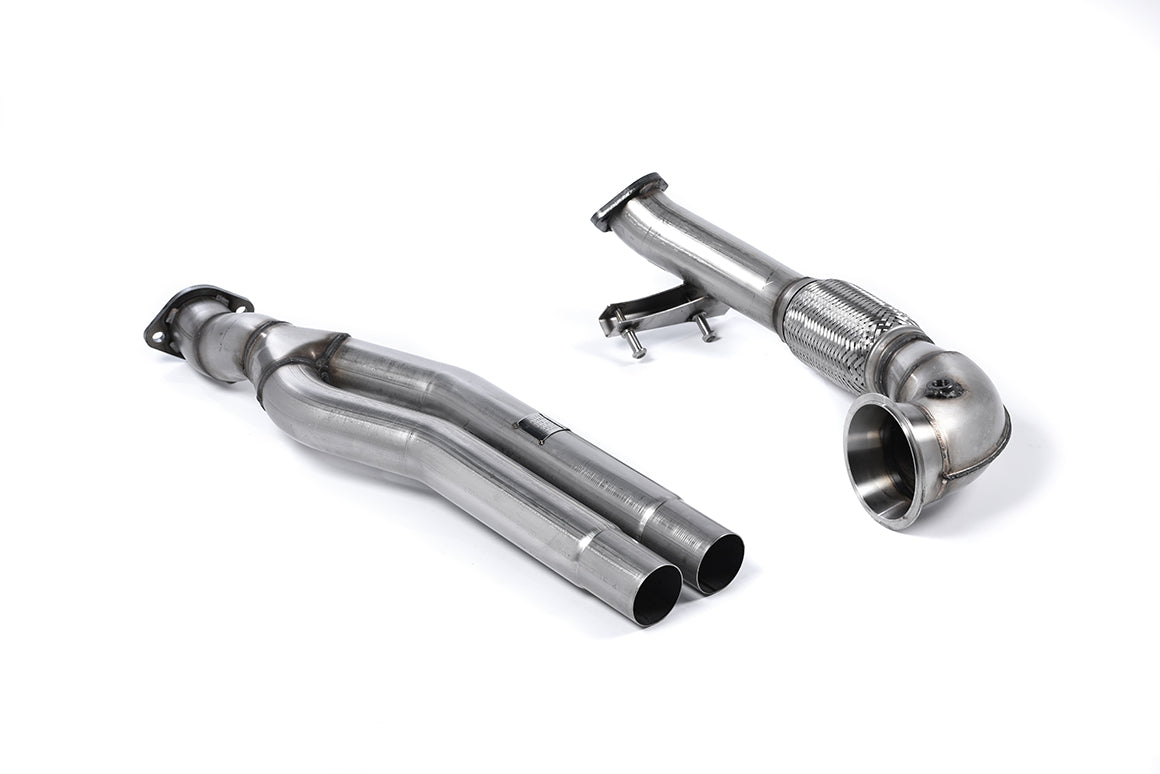 Milltek Exhaust  Audi RS3 SPORTBACK (8V MQB  Pre Facelift Only) Primary Catalyst Bypass Pipe and Turbo Elbow SSXAU593