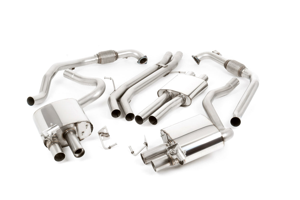 Milltek Exhaust  Audi S5 3.0 V6 Turbo Sportback B9 (Non Sport Diff Models Only with or without Brace Bars) Cat-back Exhaust (Non OPF/GPF Models)  SSXAU643