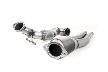 Milltek Exhaust  Audi TT Mk3 TTRS 2.5TFSI Quattro Large Bore Downpipe and Hi-Flow Sports Cat SSXAU726