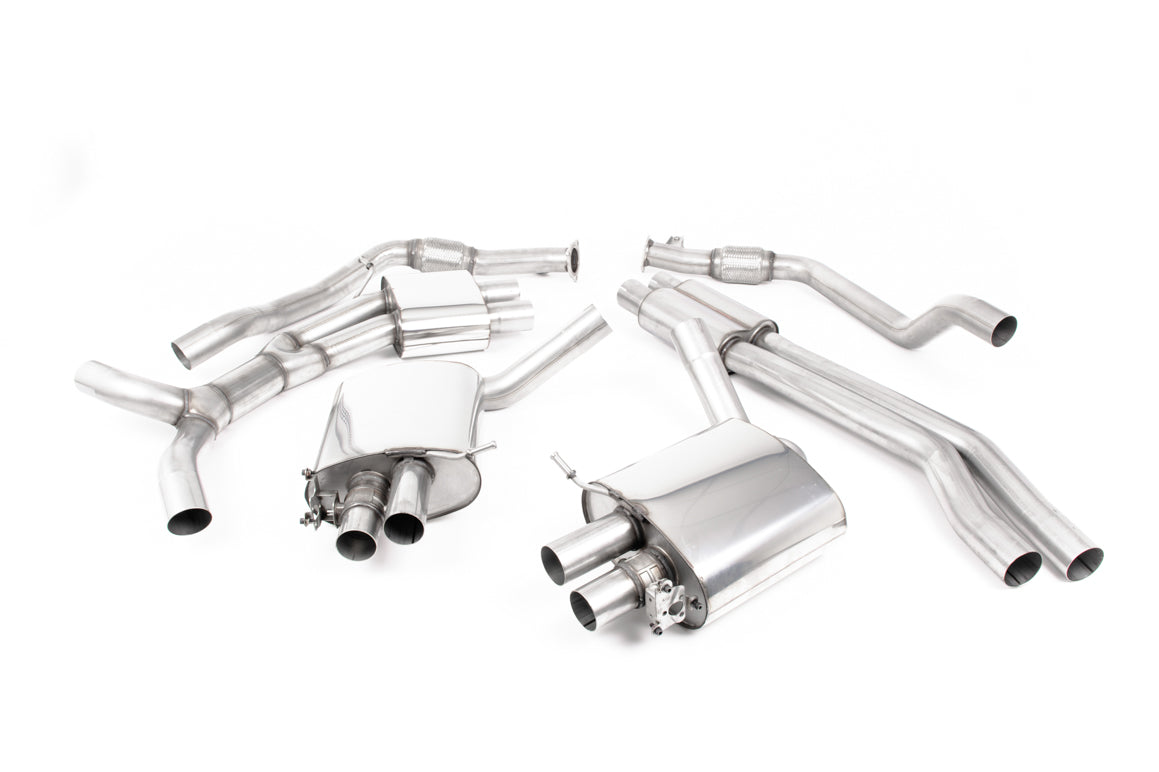 Milltek Exhaust  Audi RS5 B9 2.9 V6 Turbo Coupe (Non OPF/GPF Models) Cat Back Exhaust SSXAU809