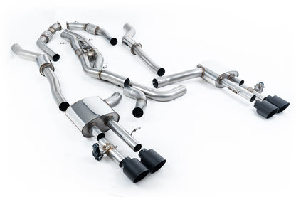 Milltek Exhaust  Audi S8 D5 4.0 TFSI V8 Saloon / Sedan (OPF/GPF UK/Euro Models) Particulate Filter-back Exhaust SSXAU944