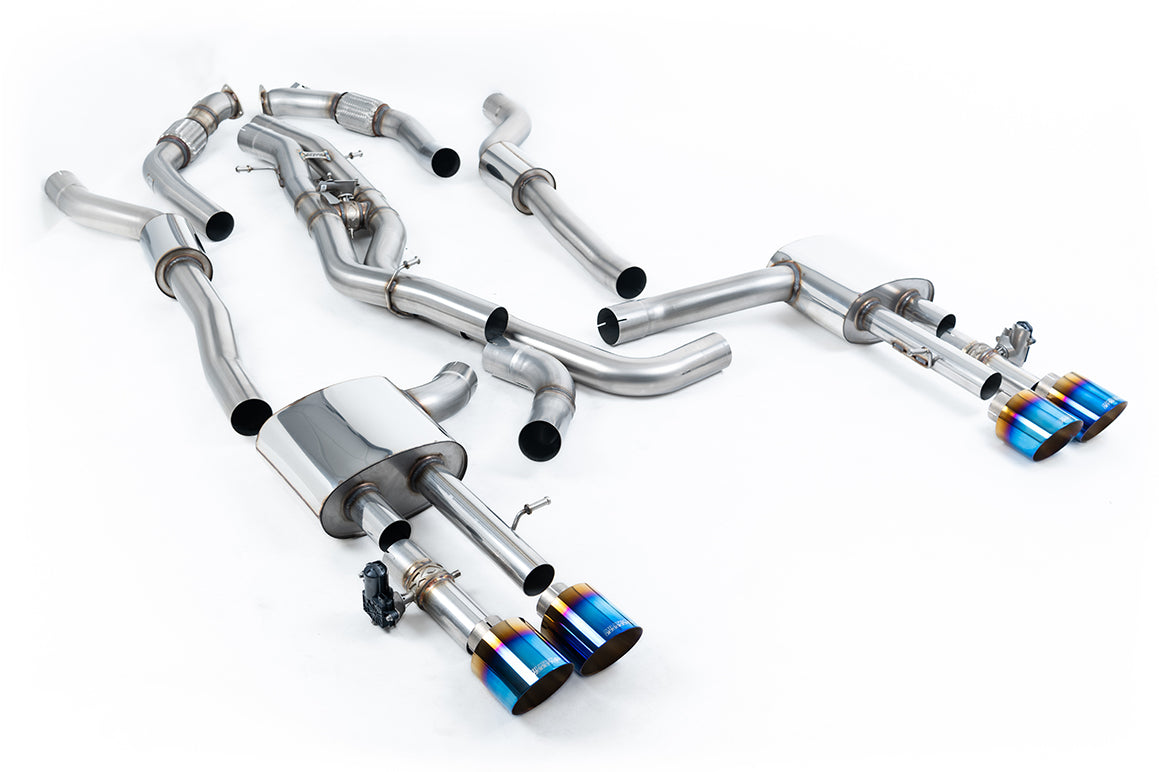 Milltek Exhaust  Audi S8 D5 4.0 TFSI V8 Saloon / Sedan (OPF/GPF UK/Euro Models) Particulate Filter-back Exhaust SSXAU946