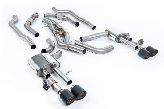 Milltek Exhaust  Audi S8 D5 4.0 TFSI V8 Saloon / Sedan (OPF/GPF UK/Euro Models) Particulate Filter-back Exhaust SSXAU952