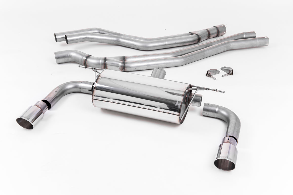 Milltek Exhaust  BMW 2 Series M240i Coupe (F22 LCI- Non-OPF equipped models only) Cat-back Exhaust SSXBM1050