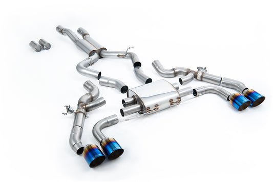 Milltek BMW X3 X3M / X3M Comp (G01) 3.0 (with OPF/GPF S58 Engine  LCI Only) Particulate Filter-back Exhaust SSXBM1213