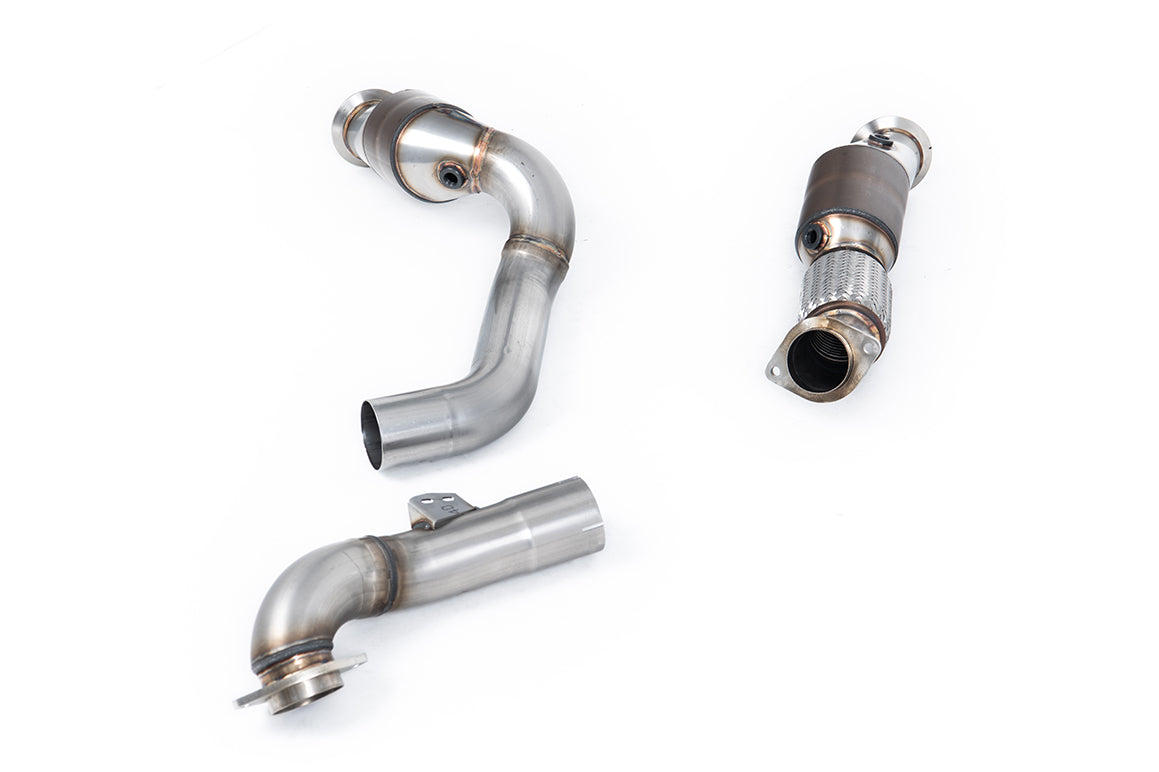 Milltek Exhaust BMW 2 Series M2 Coupe G87 (S58 OPF/GPF Models) Large Bore Downpipes and Hi-Flow Sports Cats SSXBM1235