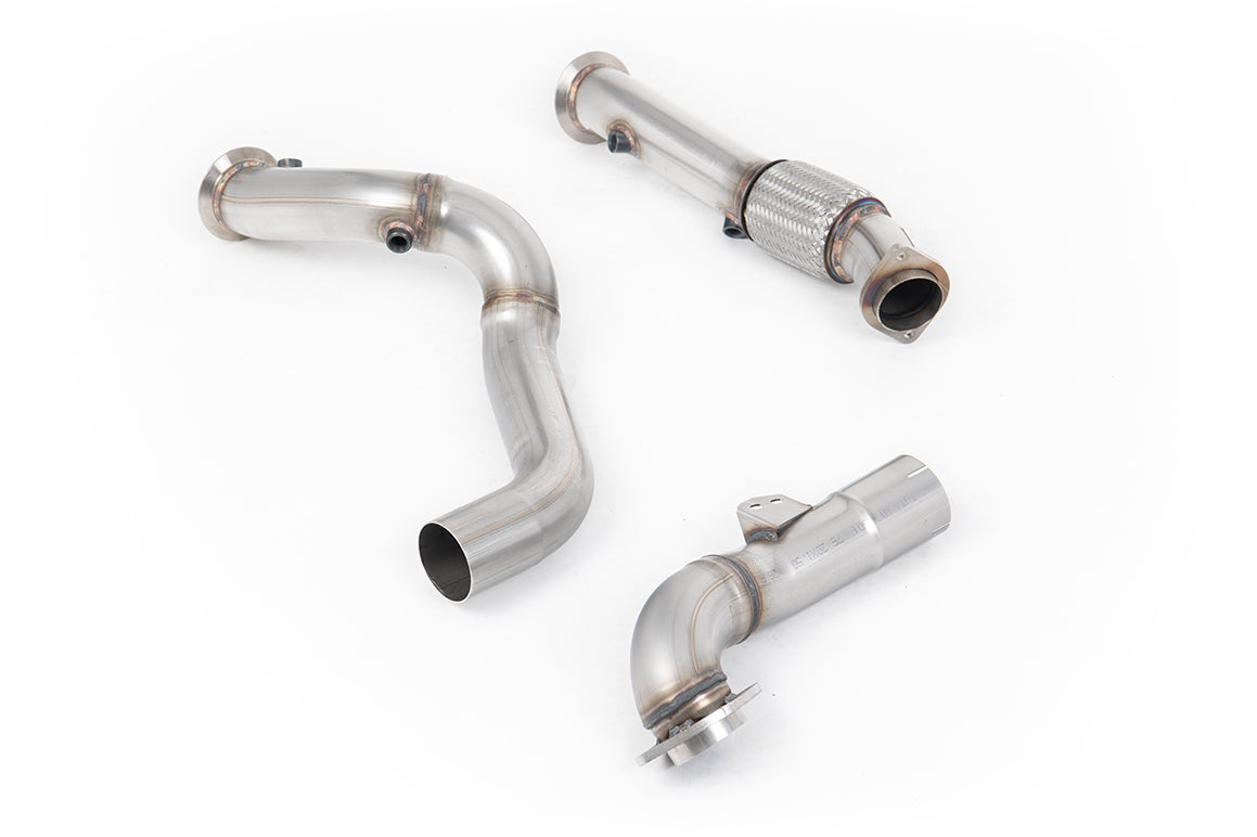 Milltek Exhaust  BMW 2 Series M2 Coupe G87 (S58 OPF/GPF Models) Large-bore Downpipes and De-cat SSXBM1271