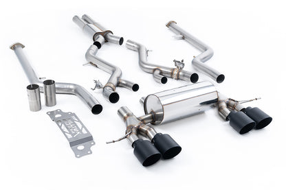 Milltek Exhaust BMW 2 Series 2 Coupe G87 (S58 OPF/GPF Models) Cat Back Exhaust Resonated SSXBM1287